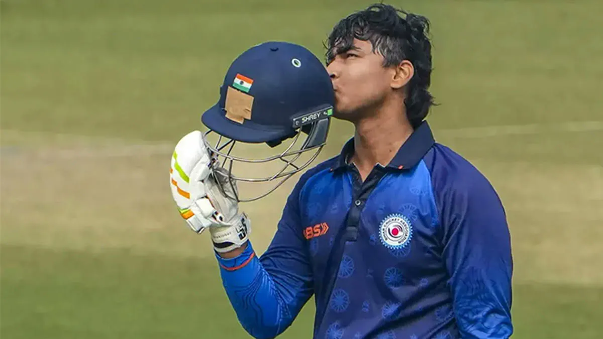 সূর্যবংশীর ১৯০, আরো ২ জনের সেঞ্চুরিতে বিহারের রেকর্ড পুঁজি