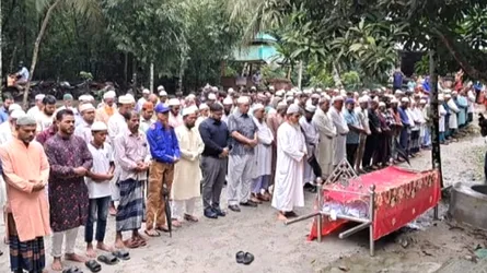 ভোলায় চিরনিদ্রায় শায়িত হলেন মাসুমা