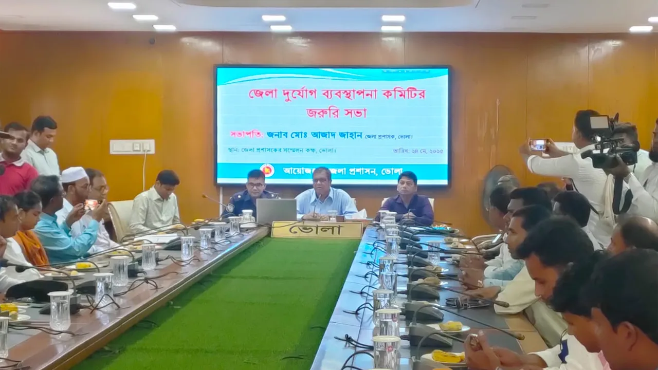 ভোলায় ঘূর্ণিঝড় ‘শক্তি’ মোকাবেলায় ৮৬৯ আশ্রয় কেন্দ্র