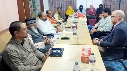 সিলেটে জামায়াত নেতৃবৃন্দের সাথে মার্কিন দূতাবাস কর্মকর্তার মতবিনিময়