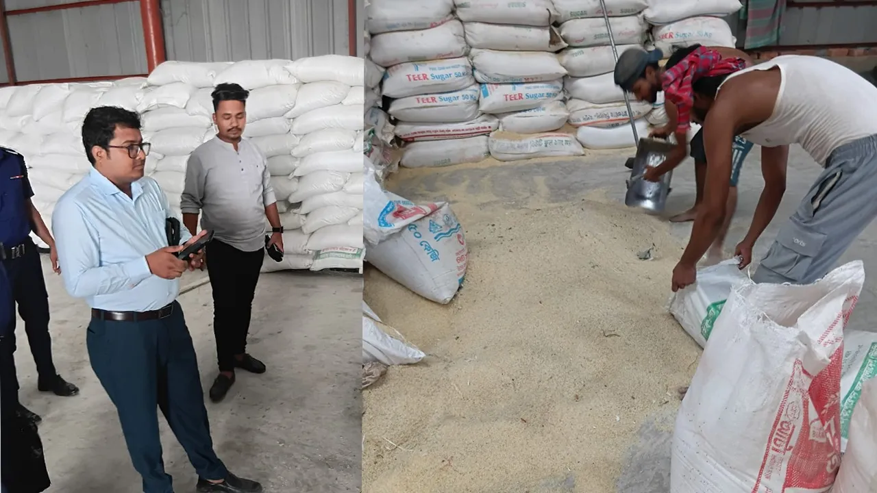 মিরসরাইয়ে মেয়াদোত্তীর্ণ খাদ্য ব্যবহারের দায়ে রাইস মিলকে জরিমানা