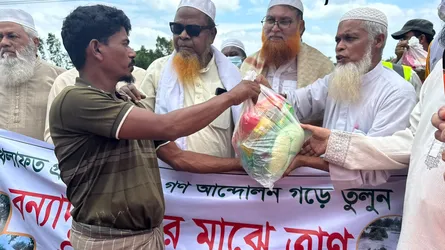 বন্যায় ক্ষতিগ্রস্তদের দ্রুত পুনর্বাসনের আহ্বান খেলাফত মজলিসের