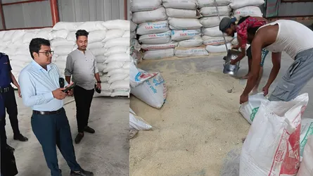 মিরসরাইয়ে মেয়াদোত্তীর্ণ খাদ্য ব্যবহারের দায়ে রাইস মিলকে জরিমানা