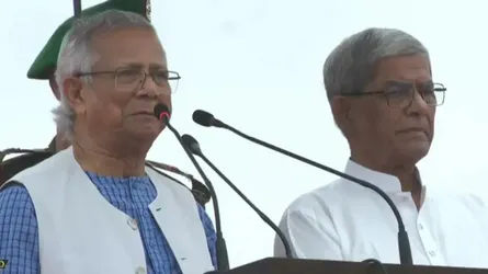 জুলাই ঘোষণাপত্র পাঠ করলেন প্রধান উপদেষ্টা