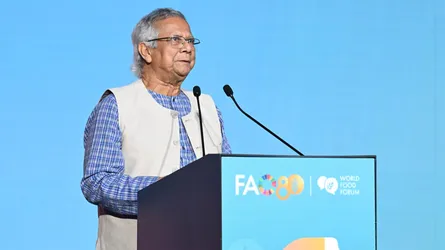 ক্ষুধামুক্ত বিশ্ব গঠনে ছয় দফা প্রস্তাব প্রধান উপদেষ্টার