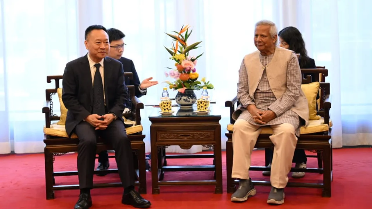 চীনের কাছে ৫০ বছরের মাস্টারপ্ল্যান চাইলেন ড. ইউনূস