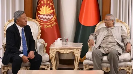 প্রধান উপদেষ্টার সাথে দক্ষিণ কোরিয়ার রাষ্ট্রদূতের বিদায়ী সাক্ষাৎ