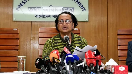 শেখ হাসিনাকে ফিরিয়ে এনে বিচার সম্পন্ন করাই আমাদের লক্ষ্য : তথ্য উপদেষ্টা