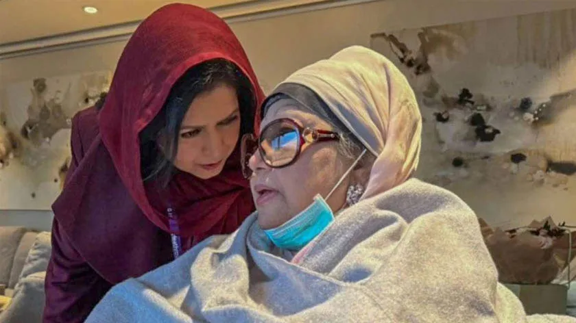 দেশে আসছেন জোবাইদা রহমান, খালেদা জিয়াকে লন্ডনে নেয়ার প্রস্তুতি