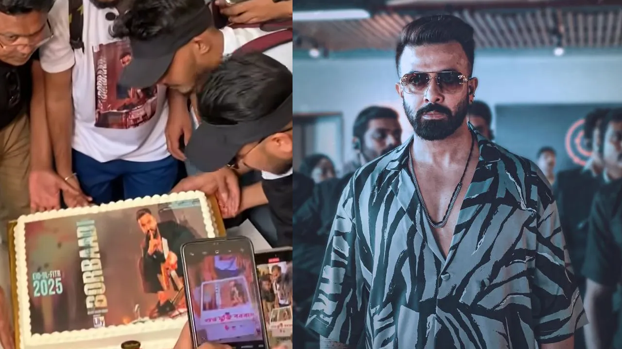 কেক কেটে উদ্বোধন করা হলো শাকিব খানের ‘বরবাদ’
