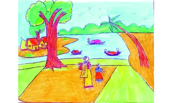 গ্রা মী ণ  দৃ শ্য