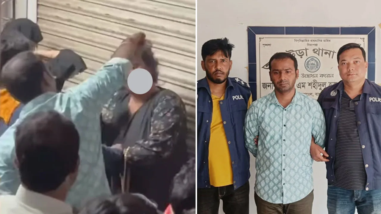চুরির অভিযোগে ৪ নারীর চুল কর্তন : প্রতিবাদে বিক্ষোভ, সুমন চন্দ্র গ্রেপ্তার