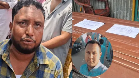 প্রবাস থেকে ছেলের লাশ নিয়ে ফিরলেন বাবা