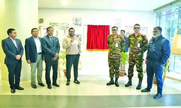 ডিএনসিসিতে শুরু হয়েছে মহান মুক্তিযুদ্ধের পোস্টার প্রদর্শনী