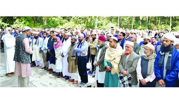 চবিতে বেগম খালেদা জিয়ার গায়েবানা  জানাজা ও দোয়া-মুনাজাত