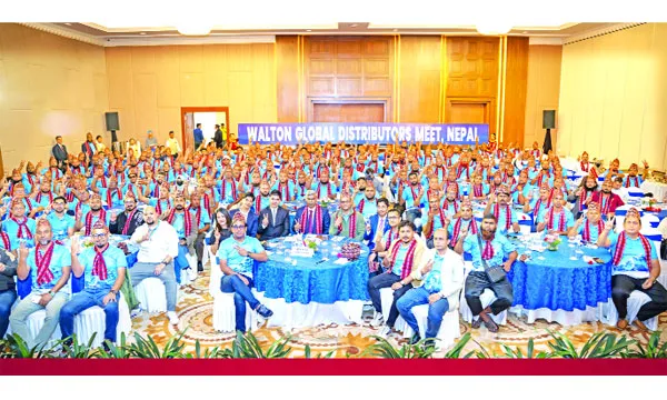 নেপালে ওয়ালটন গ্লোবাল ডিস্ট্রিবিউটর মিট অনুষ্ঠিত