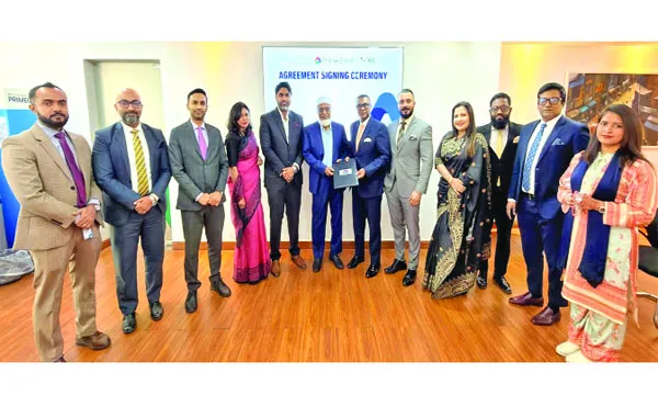 প্রাইম ব্যাংকের সাথে মা এন্টারপ্রাইজ ও এমআরএম ভেঞ্চারের চুক্তি