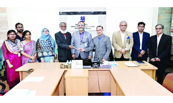 ঢাবি নূর হোসেন স্মারক ট্রাস্ট ফান্ডের মূলধন বৃদ্ধি