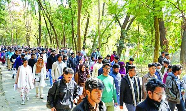 চুয়েটের স্নাতক ভর্তি পরীক্ষা সম্পন্ন