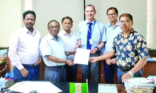 হাবিপ্রবি ও জার্মানির ইউনিভার্সিটি অব দুসেলদর্ফের মধ্যে সমঝোতা স্মারক স্বাক্ষর
