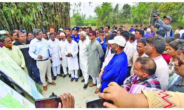 প্রধানমন্ত্রীর খাল খনন উদ্বোধন উপলক্ষে দিনাজপুরে নানা কর্মসূচি