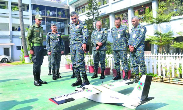 আনসার সদস্য আবুল হোসেনের ড্রোন উদ্ভাবন
