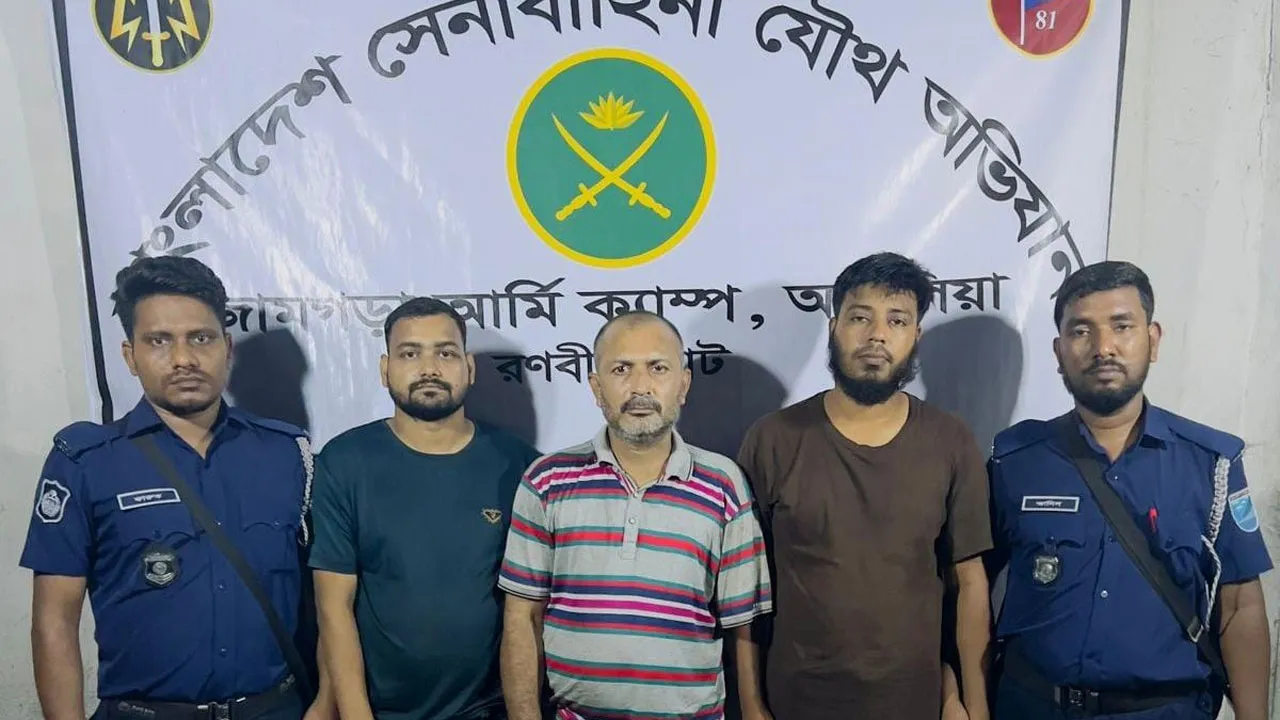 আশুলিয়ায় হাতকাটা টিপু ২ সহযোগীসহ গ্রেফতার