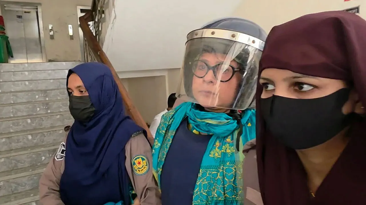 সাবেক এমপি আশিকা সুলতানা রিমান্ড শেষে কারাগারে