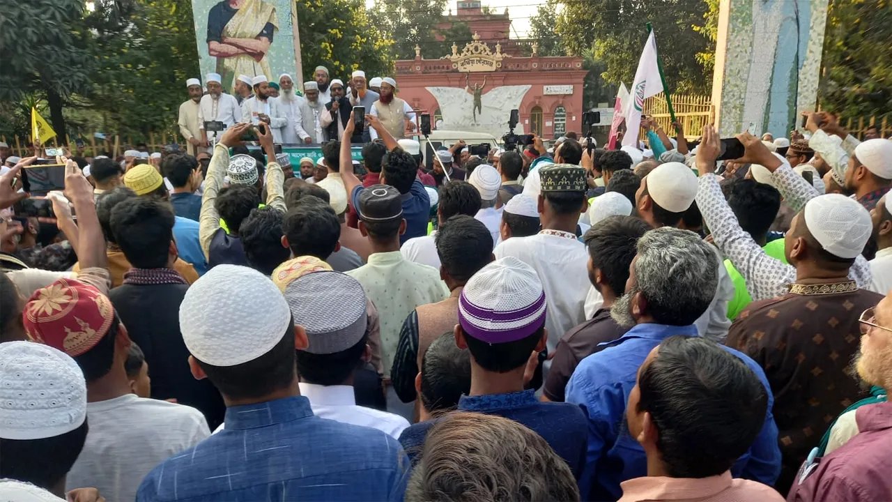কুষ্টিয়ায় জামায়াতসহ ৮ দলের বিক্ষোভ-সমাবেশ