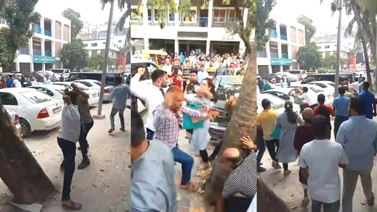নারায়ণগঞ্জ আদালতে সন্তানসহ স্বামী-স্ত্রীকে মারধর, বিএনপি নেতার বিরুদ্ধে অভিযোগ
