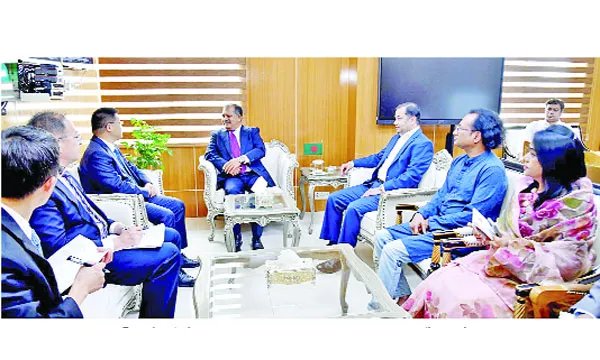 তথ্য ও সম্প্রচারমন্ত্রীর সাথে চীনের রাষ্ট্রদূতের সৌজন্য সাক্ষাৎ