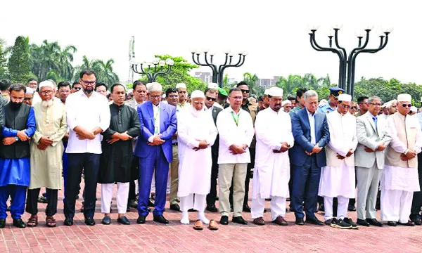 সংসদের দক্ষিণ প্লাজায় স্পিকারের সহধর্মিণীর জানাজা অনুষ্ঠিত