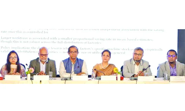 সঠিক যন্ত্রপাতি প্রতিস্থাপনে বছরে ২.৫৬ হাজার মেগাওয়াট শক্তি সাশ্রয় হবে