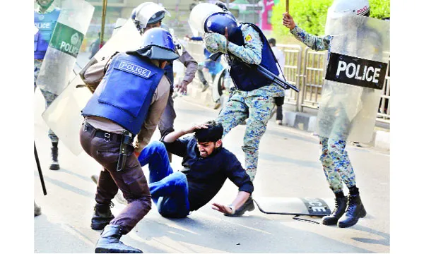 যমুনা অভিমুখী এলাকা রণক্ষেত্র আহত অর্ধশতাধিক