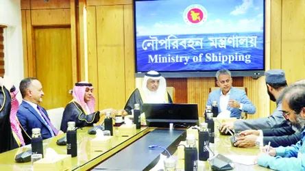 বন্দর, পরিবহন ও লজিস্টিকস সহযোগিতায় বাংলাদেশ-সৌদি উচ্চ পর্যায়ের বৈঠক