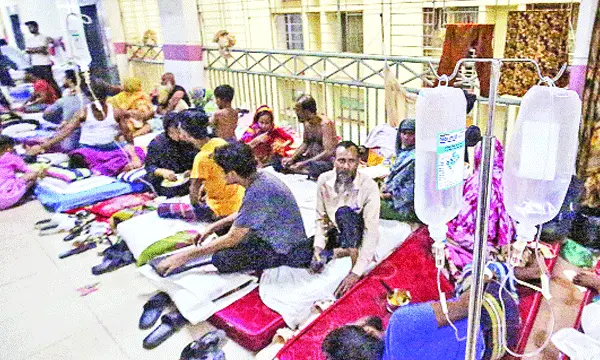একদিনে সর্বোচ্চ ১৫৫৮ জন হাসপাতালে ভর্তি  ডেঙ্গুতে মৃত্যু ৪