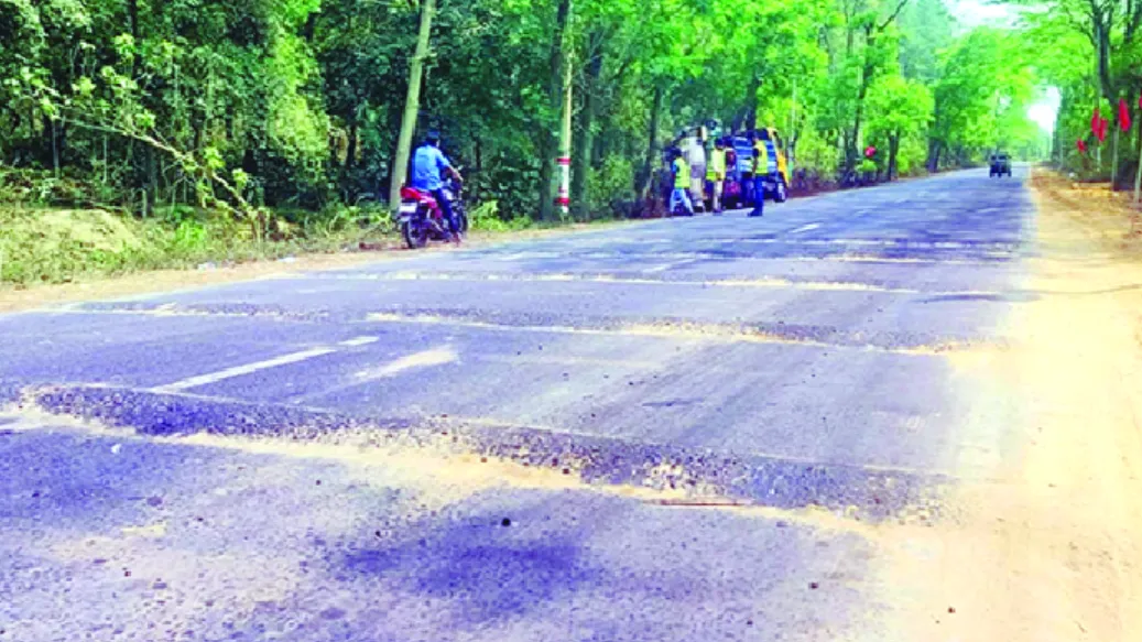 সেই জাঙ্গালিয়ায় গতিরোধক বসিয়েই দায় সারল সওজ, মূল দাবি ৬ লেনের