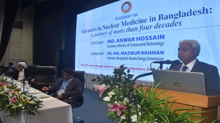 বাপশকে ‘অ্যাডভাঞ্চ ইন নিউক্লিয়ার ইন বাংলাদেশ’ শীর্ষক সেমিনার অনুষ্ঠিত
