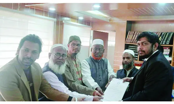 চাঁদপুর-২ আসনে জামায়াত প্রার্থীর মনোনয়নপত্র সংগ্রহ