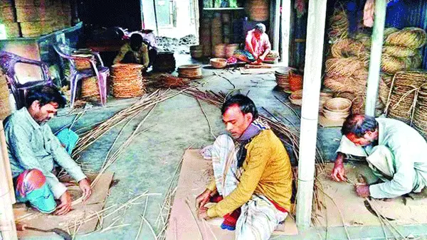 সাঁথিয়ায় কচুরিপানা দিয়ে তৈরি পণ্য যাচ্ছে ৮ দেশে