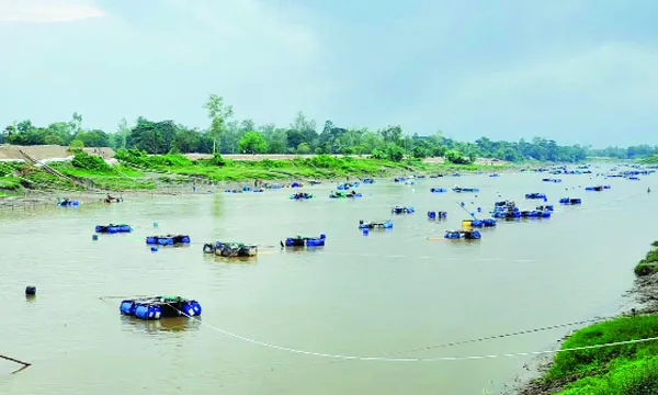 ফেনী নদীতে বালু উত্তোলন, ভাঙনে বিলীন ঘরবাড়ি-ফসলি জমি