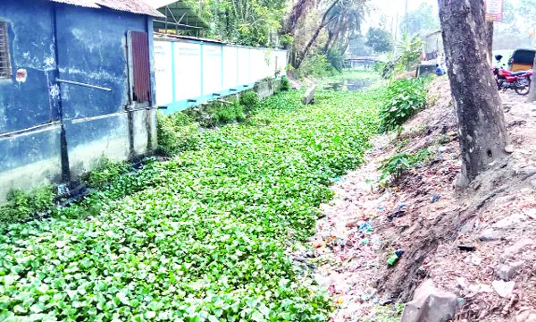 ঝালকাঠিতে কাগজে কলমে খাল  খনন, বাস্তবে ময়লার ভাগাড়