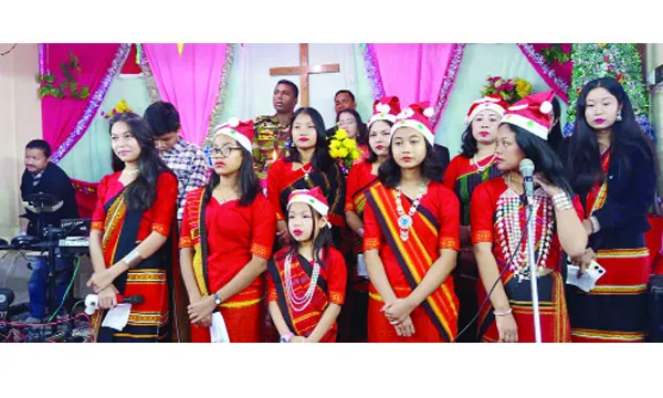 খ্রিষ্টানদের বড়দিন উদযাপিত