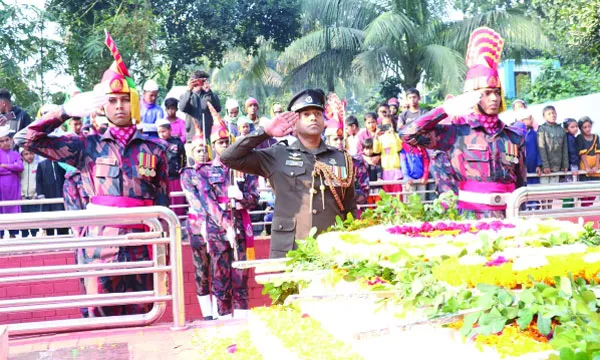 যথাযোগ্য মর্যাদায় সারা দেশে মহান বিজয় দিবস পালিত