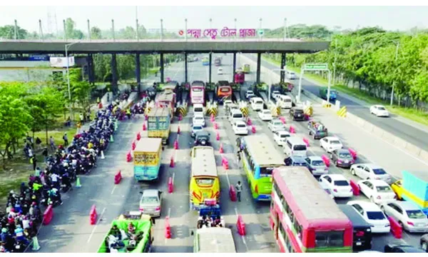 ৭২ ঘণ্টায় পদ্মা সেতুতে টোল আদায় ১৩ কোটি ২১ লাখ টাকা