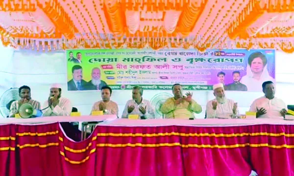 গণতন্ত্র প্রতিষ্ঠায় খালেদা জিয়া পরামর্শ করে কর্মসূচি দিতেন : মীর সরফত আলী সপু