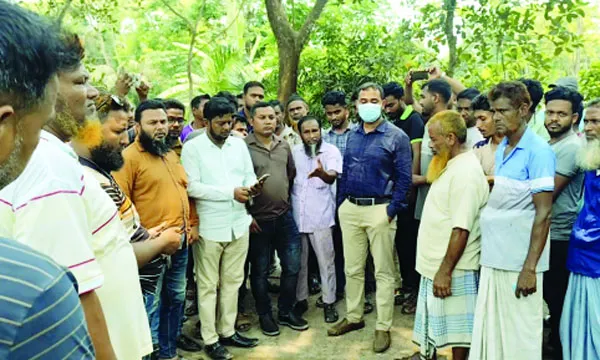 আগৈলঝাড়ায় ব্রিজ ভাঙার নির্দেশ