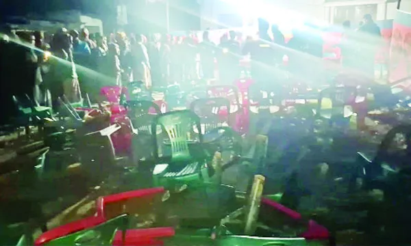 শিবগঞ্জে জামায়াত প্রার্থীর নির্বাচনী কার্যালয়ে হামলা