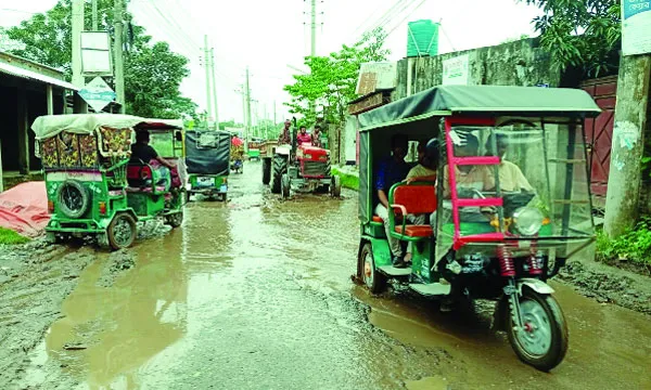 নিকলীবাসীর দুঃখ ২৭ কিলোমিটার সড়ক