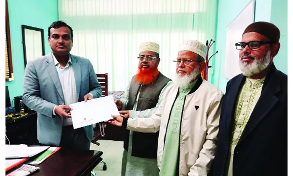 জামায়াত প্রার্থী প্রফেসর আবু ইউসুফের মনোনয়নপত্র গ্রহণ